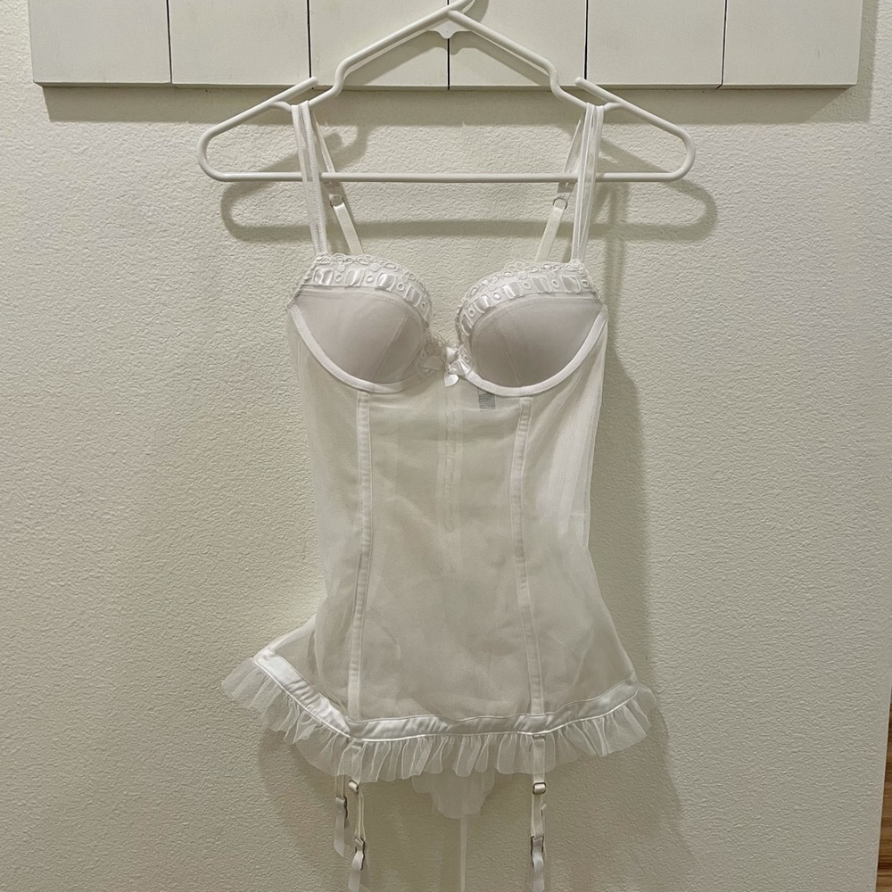 White Victoria’s Secret Bustier